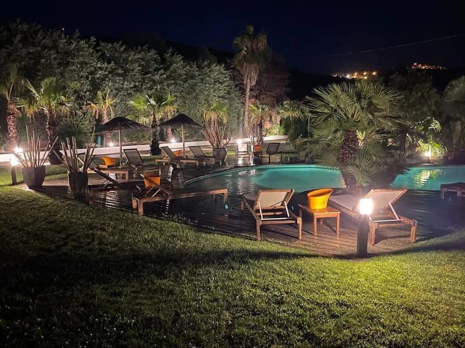 Grande Villa St-Tropez Area Avec Piscine Chauffee Gassin Exterior photo